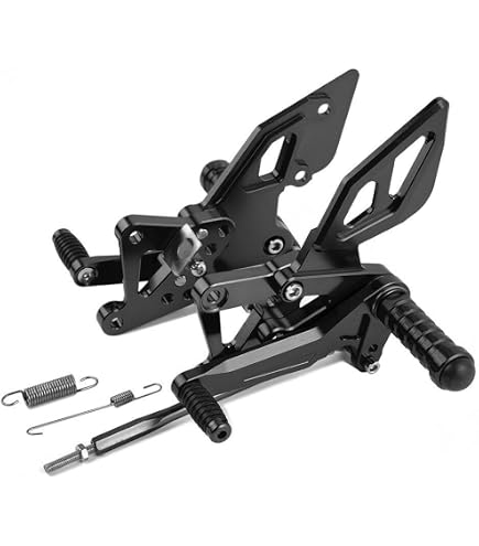 Amazon | KN企画RCB バックステップ【YZF-R25/R3】ブラック/シルバー