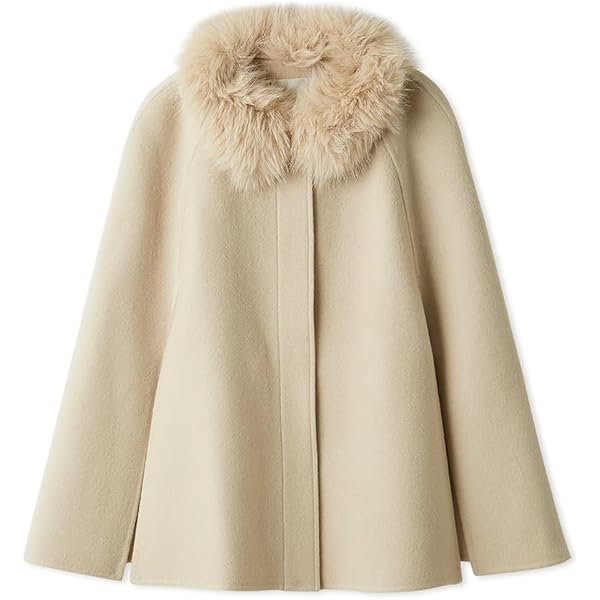 Amazon.co.jp: [セルフォード] ファーポケットリバーケープジャケット