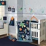 Bubbles & Squirt 5 Piece Baby Crib Bedding Set by Lambs & Ivy by Lambs & Ivy