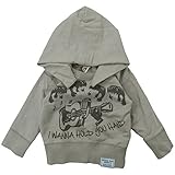 【冬物】OFFICIAL TEAM(オフィシャル チーム) 裏毛“LIVE IN"パーカートレーナー 90cm/ASH NO.OT-15AW-207