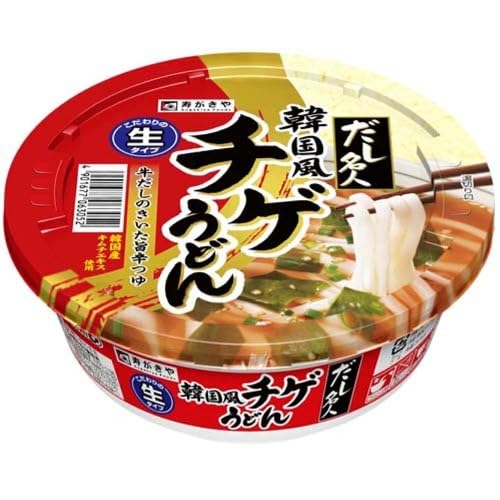 寿がきや だし名人 韓国風チゲうどん