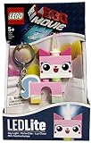 The Lego MovieミニフィギュアUnikitty CatキーライトLED Lite Torch Toyキーチェーン/アイテム# g839gj uy-w8ehf3120324