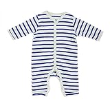 (ocean&ground)オーシャン＆グラウンド ロンパース ロンパス 長袖 肌着 コンビ肌着 新生児肌着 1520534 ベビー 新生児 赤ちゃん 70cm NV