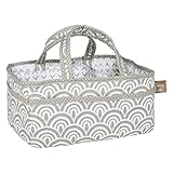 トレンドラボアールデコストレージキャディー、グレー/ホワイト