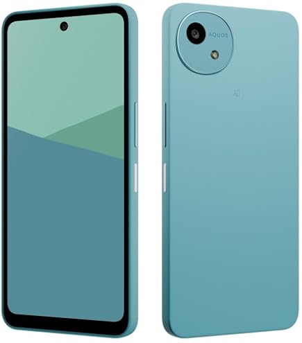 AQUOS wish 5 スマートフォン 本体　ワカバとブルー　セット AQUOS wish SHARP シャープ wish5 ワカバ イオンモバイル