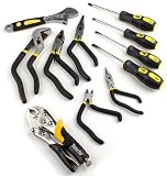 Tradespro 836607 Pistol Grip Pliers and Screwdriver Set, 11-Piece [並行輸入品]