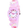 venhoo Kids Watches Cartoon防水シリコン子供腕時計Time Teacher Gifts for Boys Girls