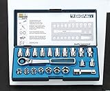SIGNET(シグネット):ボルテックスソケットセット (10-19MM・3/8＂-3/4＂) 20675