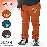 (ディラッシュ) DILASHボアフリースパンツ/冬 起毛 パンツ 130 キャメル