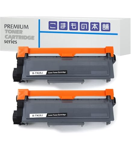 Amazon.co.jp: ブラザー用TN-28J互換トナーカートリッジ 2本+DR-23J