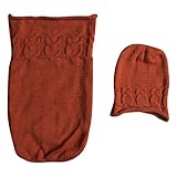 (ラランドリー) laraandlory コスチューム 寝相アート ベビー服　着ぐるみ 新生児 赤ちゃん スリーパー (オレンジ)