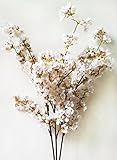 39インチロマンチック人工のブランチピーチ桜シルク花ホームウェディング装飾花 39 inch B01GRJ6ZXI