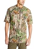 Walls Men's Short Sleeve Camo T-Shirt Realtree Extra Green X-Large [並行輸入品]