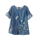 Cutelove 子供ドレス　ワンピース　カウボーイ風　欧米風　女の子　春　夏　秋　普段着　長袖　刺繍　蝶柄　花柄　春の景色