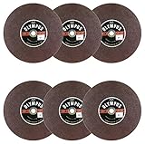 Prasertsteel Cutting Wheel OLYMPUS (OLP) A-36P 4 inch x 2 mm. 6 pack