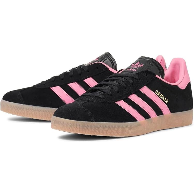 Amazon | [アディダス] ガゼル GAZELLE コアブラック/ピンク