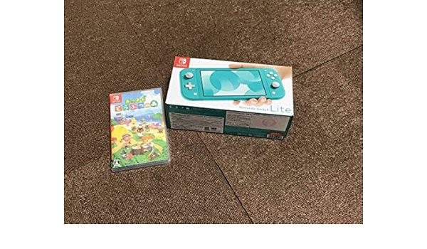 Amazon 即発送 新品未開封 匿名 ニンテンドー Nintendo Switch Lite スイッチライト 本体 ターコイズ あつまれどうぶつの森セット 最安値出品 おもちゃ おもちゃ