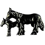 SierraライフスタイルMare and Foalプル、Bronzedブラック