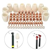 75Pcs Plasma Cutter Accessories For Lg-40 Pt-31 Plasma Cutting