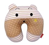 KISSBABY ミテミテネッククッション イロ(ブラウン)