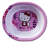 Planet Zak's Good to Go Hello Kitty Oval Toddler Bowls, 9-Ounce, Set of 2