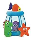 Melissa & Doug Deluxe Fishbowl Fill & Spill Soft Baby Toy