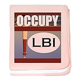 CafePress – Occupy LBI – スーパーソフトベビー毛布、新生児おくるみ ピンク 06605857676832E
