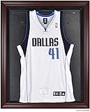 Dallas MavericksマホガニーFinishedロゴジャージーDisplayケース