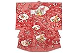 初着　赤　レッド　鞠　菊　梅　椿　花　刺繍　疋田柄　桶絞り調