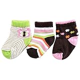 Itaar 赤ちゃん用ソックス 男女兼用 滑り止め キッズ 子供 幼児 0-3歳ベビーに 3足組 セット ベビー キッズ 靴下