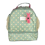 lanova マザーズバッグ ショルダーバッグ かわいい 軽量 子供用リュック おしゃれ グリーン