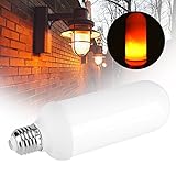  LED炎電球 金口E27 85LED LED電球 ほのお 2種の発光モード LED電球ろうそく 照明器具 ユニックな光 雰囲気良い2835SMD 火を使う必要がない 安全性 ハロウィンクリスマス