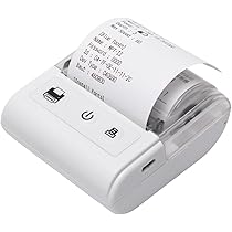 【JTさん専用】レシートプリンター Amazon.co.jp: ポータブル ミニ サーマル レシート プリンター