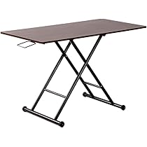 【送料無料】ガス昇降式 折りたたみテーブル キャスター付き デスク 250802 Amazon.co.jp: alawooder 折りたたみテーブル 昇降式 デスク