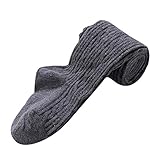 キッズ ニットタイツ 選べる11色 足付き 子供タイツ hibote ライトグレー XS/75-95CM