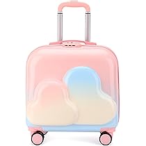 Amazon | [Suzapiw] 子供用トロリーケース、キャンディーカラー