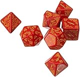 Pathfinder: Curse of The Crimson Throne Dice, Set of 7 [並行輸入品]