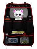 Premium Backseat Organizer - Best Car Organizer for Adults Kids Toddlers & Baby - Organizes & Stores