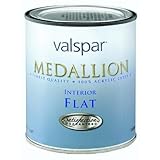 Valspar 27-1400 1 quart White Medallion Interior 100% Acrylic Flat Wall Paint [並行輸入品]