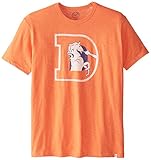 NFL Denver Broncosメンズ' 47ブランドScrum Basic Tee (スタイル2 ) S オレンジ