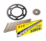 D.I.D(大同工業) F/Rスプロケット 3点交換キット DK-06S KAWASAKI ZEPHYR(400) 89-95