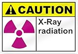 X-Ray Radiation Caution Sign - 14" wide x 10" tall [並行輸入品]