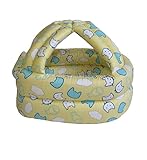 【globalzakka】 ベビースポンジ ヘルメット ライトイエロー 猫