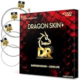 DR Strings (デーアール) 4弦 ベース弦 ステンレスを巻弦に採用 DRAGON SKIN＋ DBS-40 【国内正規品】