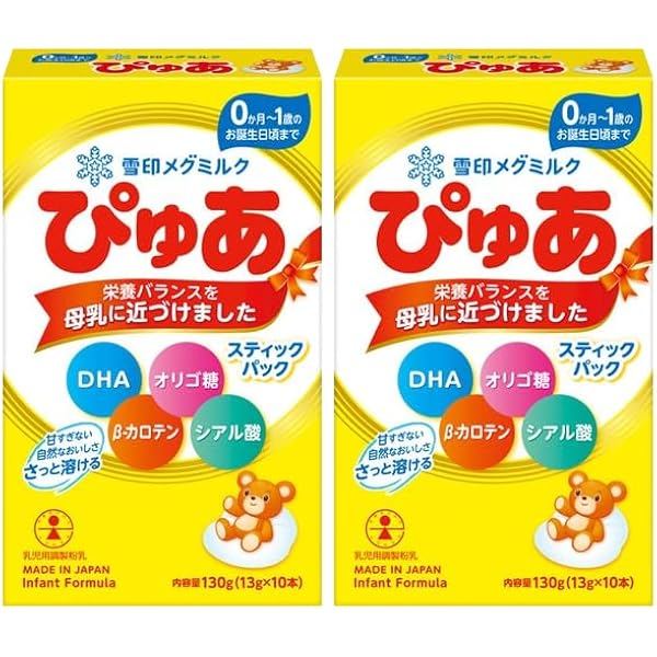 【未開封】ぴゅあ　粉ミルクx4缶とスティックタイプx16個 未開封】ぴゅあ 粉ミルクx4缶とスティックタイプx16個 楽天市場