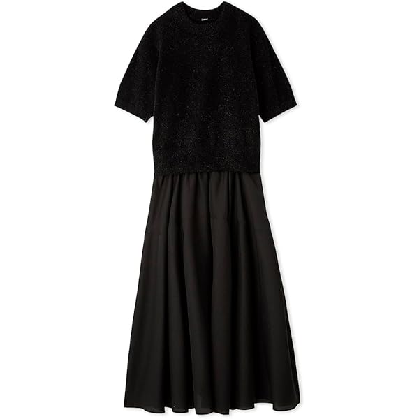 Amazon.co.jp: [ミラオーウェン] アルパカニットミニ丈ワンピ