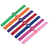 Generic Pink : Mosquito Repellent Slap Bracelet Wristband Infused Lemongrass Citronella Cool Design 
