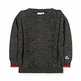 Cherry Crumble California SWEATER ベビー・ガールズ カラー: グレー