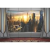 壁紙 輸入壁紙 紙 ドイツ製 スターウォーズ Star Wars Coruscant View 8-483 壁紙単品 Z3K