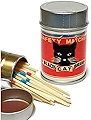 ナカムラマッチ レトロラベル缶マッチ・猫シリーズ001
